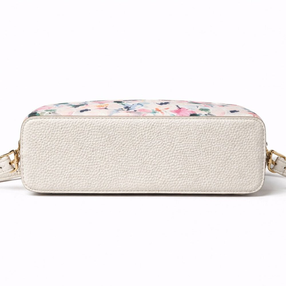 Nanette Lepore Thelma Winter Watercolor Crossbody Bag + Bonus Mirror NWT - Picture 7 of 10